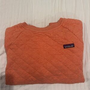 Patagonia Peach Quilted Pullover